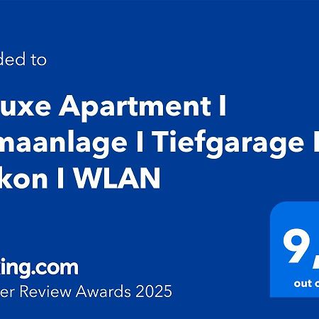 Deluxe Apartment I Klimaanlage I Tiefgarage I Balkon I Wlan Магдебург Екстериор снимка