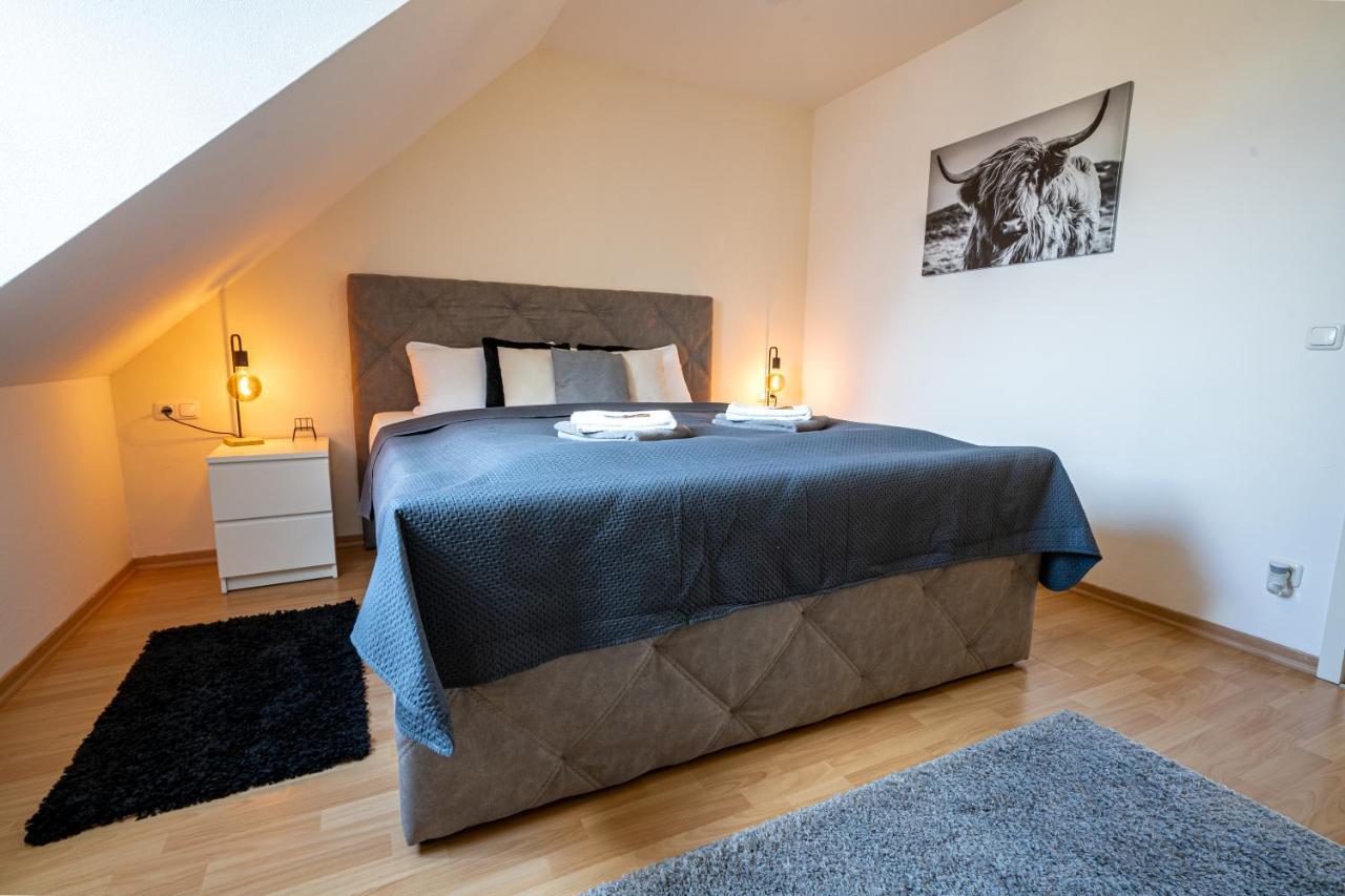 Deluxe Apartment I Klimaanlage I Tiefgarage I Balkon I Wlan Магдебург Екстериор снимка